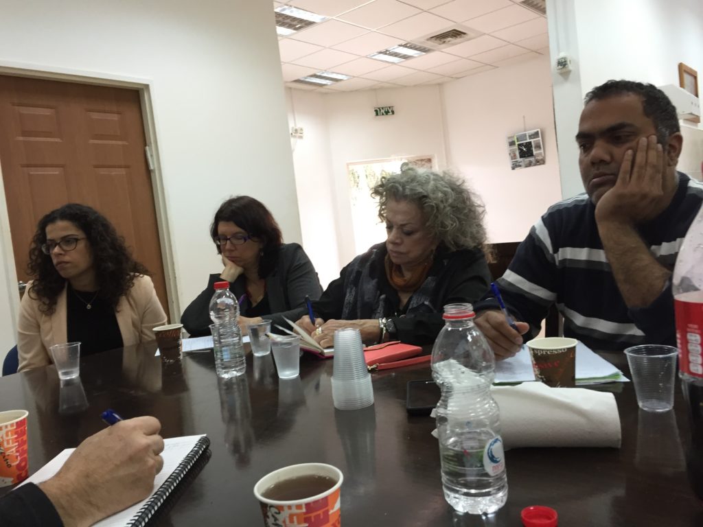 תמונה מתוך: פגישת צוות ההיגוי – מרכז גישור ושיח בעיר שדרות